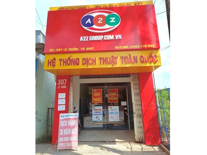 A2Z Dịch Thuật Buôn Ma Thuột