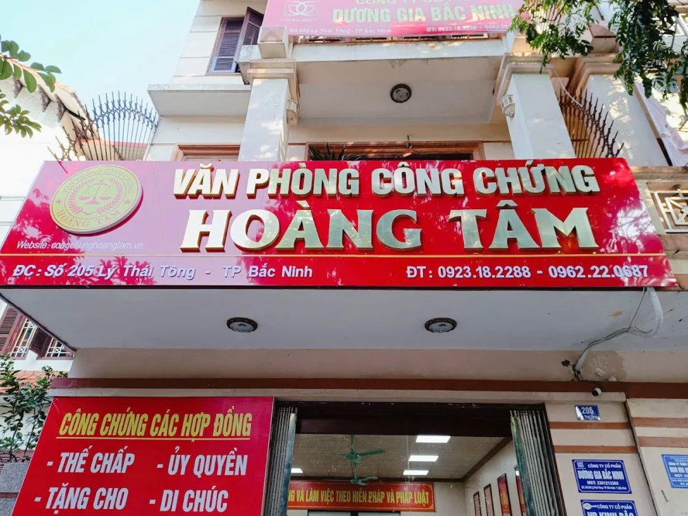 Văn Phòng Công Chứng Hoàng Tâm