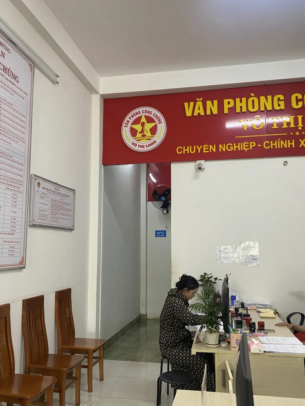 Văn phòng công chứng Võ Thị Loan