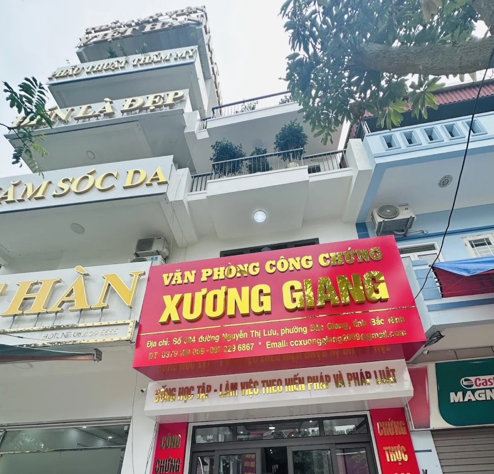 Văn Phòng Công Chứng Xương Giang